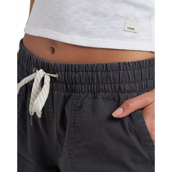 NEW Vuori Women's Vintage Ripstop Shorts Charcoal Sz XLarge - Picture 4 of 5